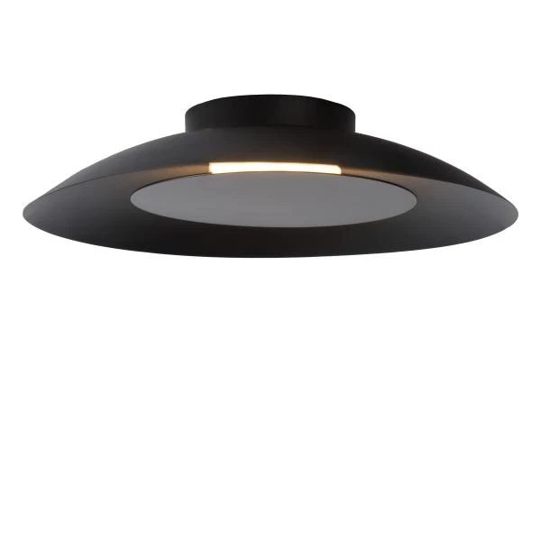 Lucide FOSKAL - Deckenleuchte - Ø 34,5 cm - LED - 1x12W 2700K - Schwarz - DETAIL 2